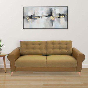 Nilkamal Rippon Leatherette 3 Seater  Sofa