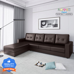 Flipkart Perfect Homes Bruny RHS Leatherette 6 Seater  Sofa