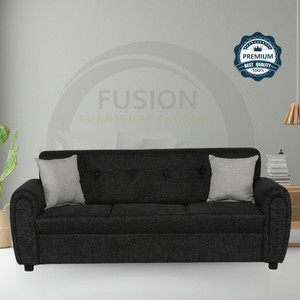 Fusion Furniture Factory Blooming 3 Seater Sofa Fabric 3 Seater  Sofa