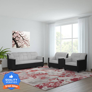 Bharat Lifestyle Star Fabric 3 + 1 + 1 Sofa Set