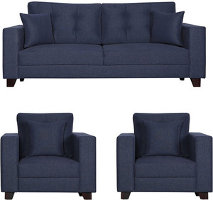 WESTIDO Banu chicik2 Fabric 3 + 1 + 1 Sofa Set