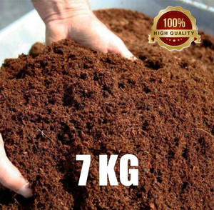 OSHO ENTEPRISE Cocopeat Powder 7kg Organic Potting Mix for Terrace Plants Garden Mulch