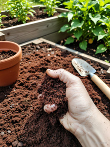 dhorganic 10kg Cocopeat Powder High Water Retention Soil Conditioner for Gardening Husk, Potting Mixture, Fertilizer