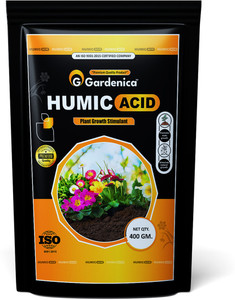 Gardenica Humic Acid Fertilizer For Plant Growth Enhancer and improves Plant Root System Fertilizer, Manure, Pesticide, Soil