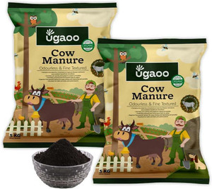 UGAOO Cow Dung Manure Fertilizers for Plants & Home Gardening Manure