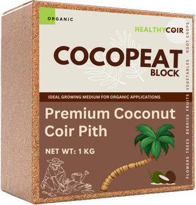 coir Cocopeat block Eco-Friendly and Natural Potting Mixture, Manure