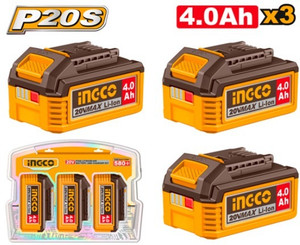INGCO COSLI251296 Lithium Solar Battery