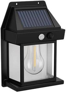 VARNITYA Solar Light Outdoor Yellow Lamp With Light And Motion Sensor With 3 Light Modes Solar Light Set