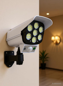 BRAHMANI KRUPA SOLAR POWERED CAMERA SHAPE LED LIGHTS Solar Light Set
