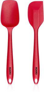 AGARO Delux Silicone Spatula Set of 2, Mixing Spatula