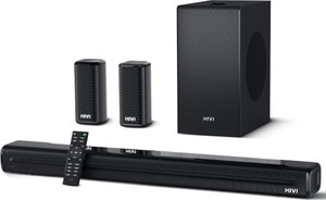 Mivi Fort Sonic 600 Soundbar, 5.1 Channel,Multi-Input and EQ Modes,BT v5.3 600 W Bluetooth Soundbar