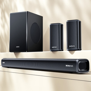 Mivi Fort H750 Soundbar, 750 Watts, Dolby Audio, 5.1 Channel, Multi-Input & EQ Modes 750 W Bluetooth Soundbar
