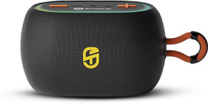 SnapUp Groove Vibe Upto 8H TYPE C Tru HD Bass Multi-Compatibility RGB TWS Feature 14 W Bluetooth Speaker