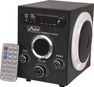 Palco PLC750 Portable Multimedia Speaker System with Remote, FM, SD Card, USB, AUX 10 W Home Audio Speaker