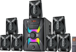 RIBSUN Phantom 7.1 Bluetooth Home Theatre 90w Output, USB, Aux, Line input, FM 90 W Bluetooth Home Theatre