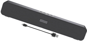 MSNR Hometheater Sound Bar, Built-in Subwoofer, Voice Assistant Compatible C4 16 W Bluetooth Home Theatre