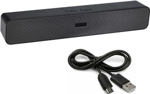 ZTNY Smart Wireless Soundbar | Bluetooth v5.0 Connectivity | 16Watts 2.0 Stereo Sound 16 W Bluetooth Home Audio Speaker