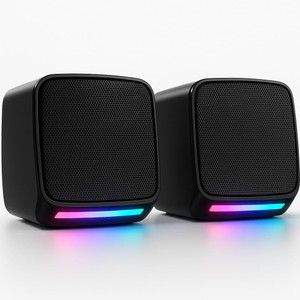 otoobest Computer Speakers, 5W Stereo Sound Compatible with PC, Laptop & Desktop 5 W Laptop/Desktop Speaker