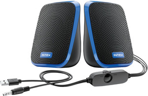Intex IT 120 DESKTOP SPEAKER 2.0 10 W Laptop/Desktop Speaker