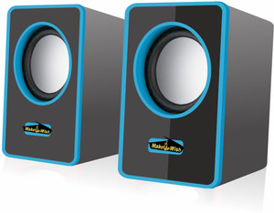 Make Ur Wish 571 Blue 3 W Laptop/Desktop Speaker