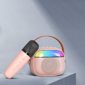 PTron Fusion Smart with Karaoke Mic, 10W Pristine Sound, 10Hrs Playtime, RGB Lights 10 W Bluetooth Speaker