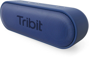 Tribit Gaming Lightweight IPX7 Waterproof Wireless Bluetooth Speakers with Mic -Black 16 W Bluetooth Speaker