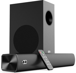 GOBOULT (previously Boult)Bassbox X60 with Subwoofer, 60W Power, 2.1 Channel, 3 EQ Modes 60 W Bluetooth Soundbar