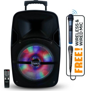 IMPEX ST 80AN with Trolley, Mic, Remote, 1 Year Warranty 55 W Bluetooth Party Speaker