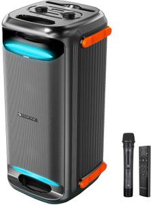 ZEBRONICS Roxor with Dolby Audio,HDMI ,Portable,USB,AUX ,Karaoke,Recording Function 100 W Bluetooth Party Speaker