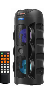 SOUTHTECH Thunder Bluetooth Party Tower Speaker|Dual Woofer|RGB Lights|Remote| 40 W Bluetooth Party Speaker