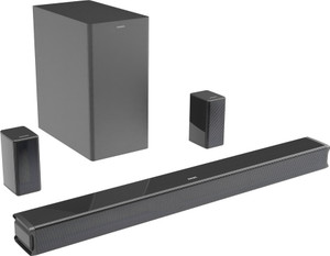 PHILIPS Philips TAB5651/94 8 Inch Subwoofer Bluetooth,HDMI ARC,USB&Optical Connectivity 600 W Bluetooth Soundbar