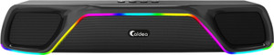 Caidea CSSB100 Jook Upto 16 Hrs Music Time*,Dynamic Drivers, RGB Lights Stereo Speaker 20 W Bluetooth Soundbar