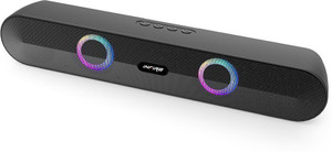 iNFiRe 16 pro Bluetooth Soundbar, 10H Playtime, RGB Lights, BT 5.4, FM, TWS 16 W Bluetooth Soundbar