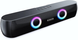 Egate C 210 RGB Light | Upto 15 Hrs Backup 2000mAh | Dual Drivers & Passive Radiator 20 W Bluetooth Soundbar