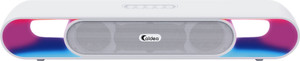 Caidea CSSB101 Boomer Upto 16 Hrs Music Time*,Dynamic Drivers,RGB Lights Stereo Speaker 24 W Bluetooth Soundbar