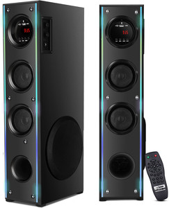 RZG Speaker/Home Theatre With Subwoofer, Karaoke Support Aux, FM, USB 120 W Bluetooth Tower Speaker