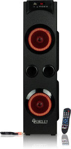 Bencley LEGACY DOUBLE WOOFER With Multi-Color Neon Lights 115 W Bluetooth Tower Speaker