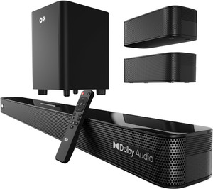 GOBOULT (previously Boult)Bassbox X625 Dolby Digital, 5.1 Channel, Dedicated DSP, EQmode 625 W Bluetooth Soundbar