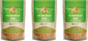 GW Khamkar Dhane/ Dhaniya Whole/ Dhana Whole/ Coriander Seeds 300 g, Pack of 3(100g each)