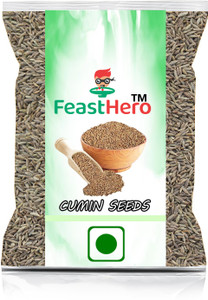 Feasthero Premium Quality Jeera (Cumin Seeds) ( 200g ) Improve blood sugar control