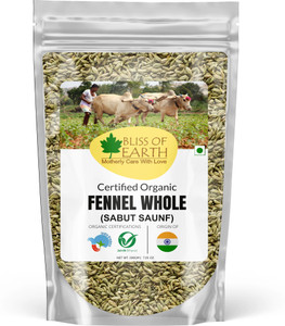 Bliss of Earth Organic Fennel seed ( Saunf) Great for Weight loss | digestive health or Cooking