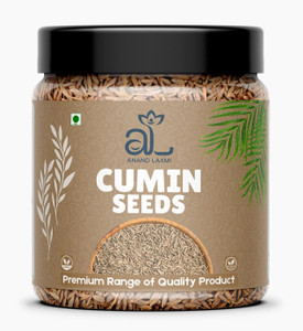 AL Anand Laxmi Premium Whole Cumin (Jeera), Natural & Healthy Spice, No Artificial Color
