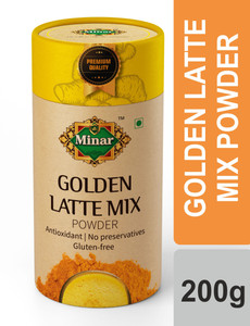 Minar Golden Latte Mix 200gm (Pack of 1)