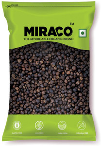 Miraco Black Pepper Whole Organic Pepper Corn (Kali Mirch Sabut)