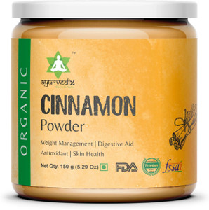 ayurvedix Organic Cinnamon Powder | Dalchini Powder