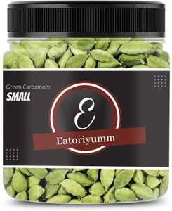 Eatoriyumm Cardamom Green Whole | Small Size- (6mm-7mm) - Grade