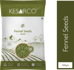 KESARCO Natural Fennel Seeds | Flavorful and Aromatic | Sabut Saunf |