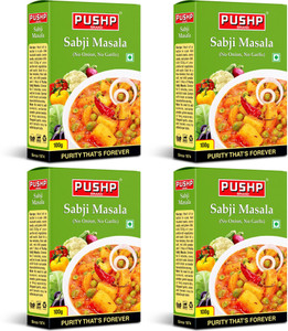 Pushp Brand Sabji Masala Box (Pack Of 4, 100g in each pack)
