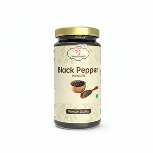 SMAART HEALTH ORGANIC BLACK PEPPER Powder with Natural Oils - Pack of 100 gm