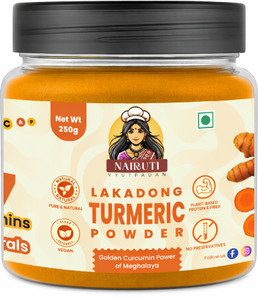 Nairuti Vyutpadan Lakadong Turmeric Powder 250g | High Curcumin | Pure & Chemical-Free Haldi